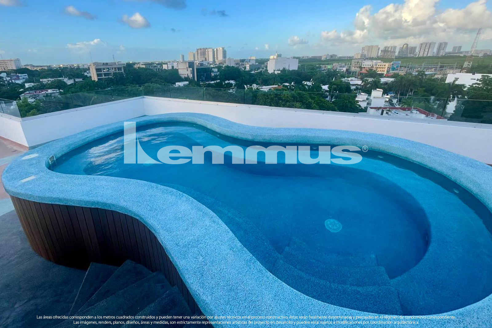 Departamento Torre Barcelona, Cancún  