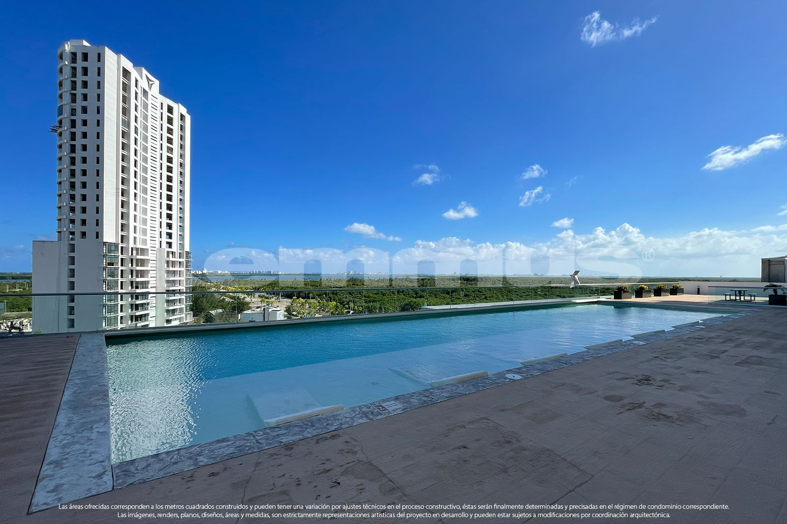 Departamento Torre Cartagena, Cancún