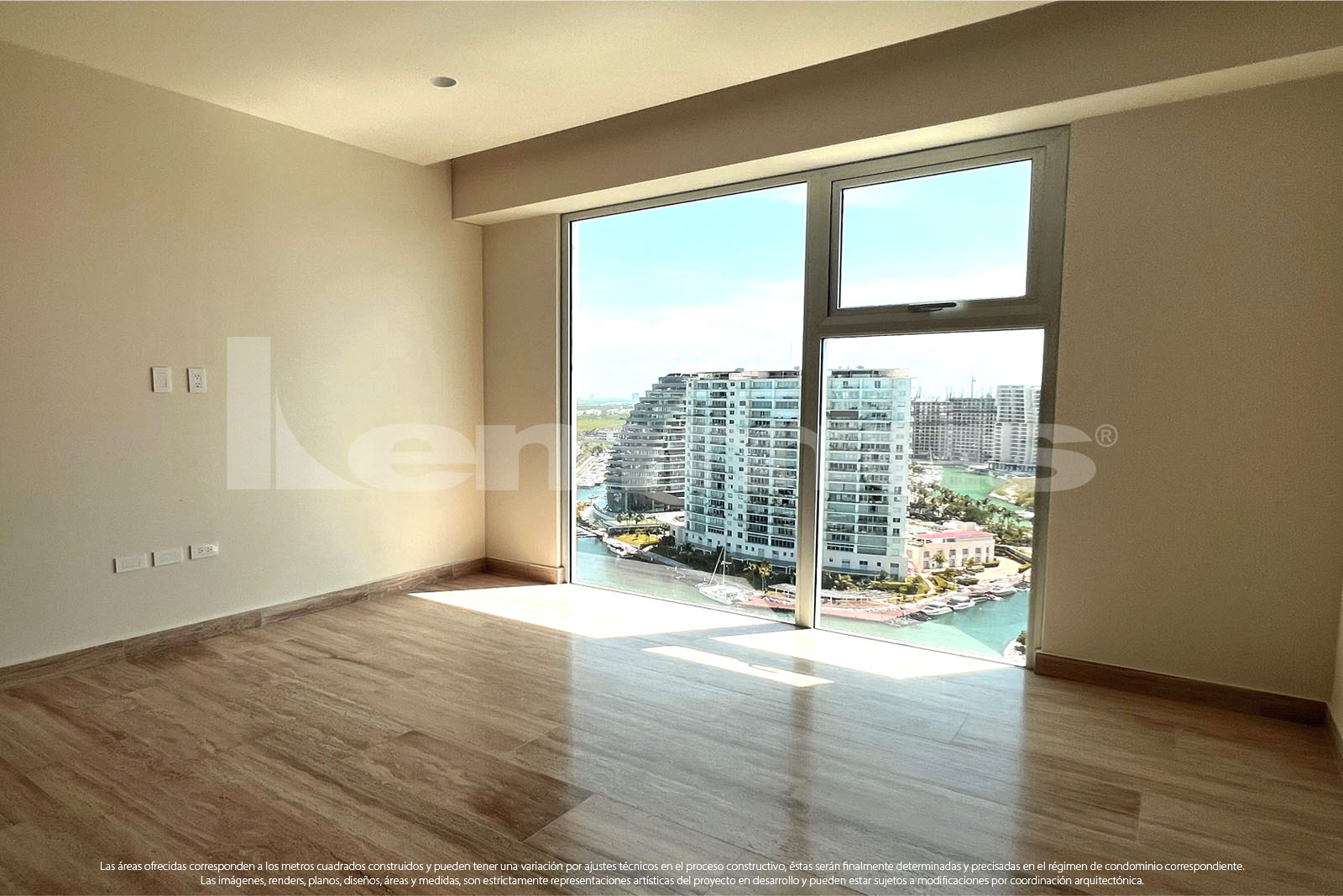 Departamento SLS Bahia, Nivel 20, Cancún  