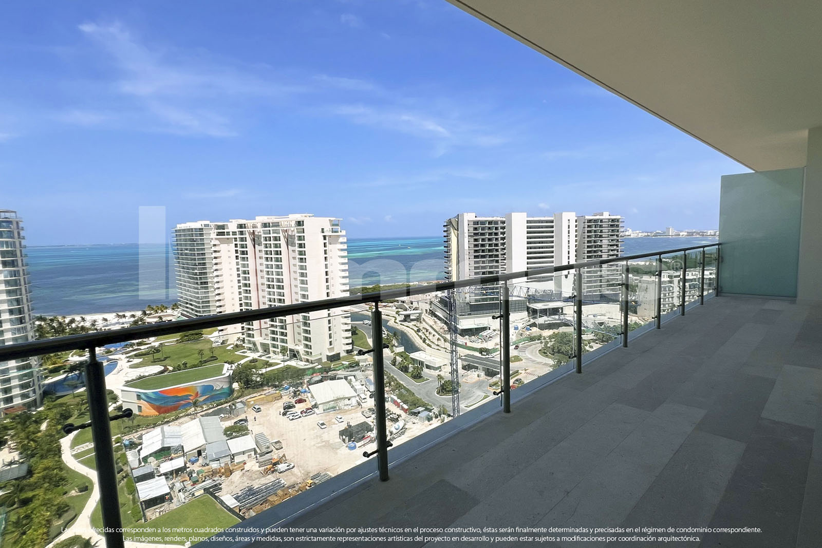 Departamento SLS Bahia, Nivel 20, Cancún  