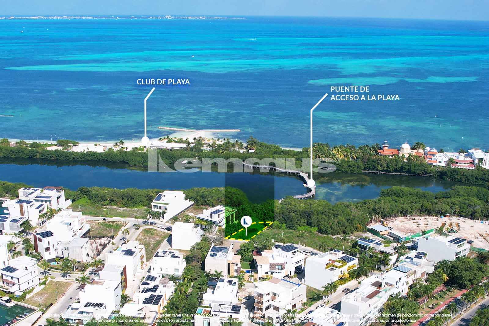 Terreno en Venta en La Laguna, Puerto Cancún